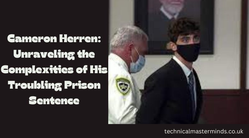 Cameron Herren: Unraveling the Complexities of His Troubling Prison Sentence